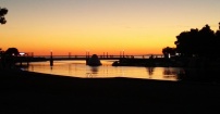 Zachód słońca Adriatyk