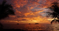 Tajski zachód słońca