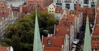 Nad dachami pięknego Gdańska