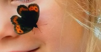 Dziewczynka z motylem